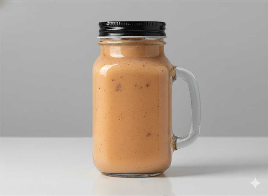 Muskmelon dryfruit smoothie