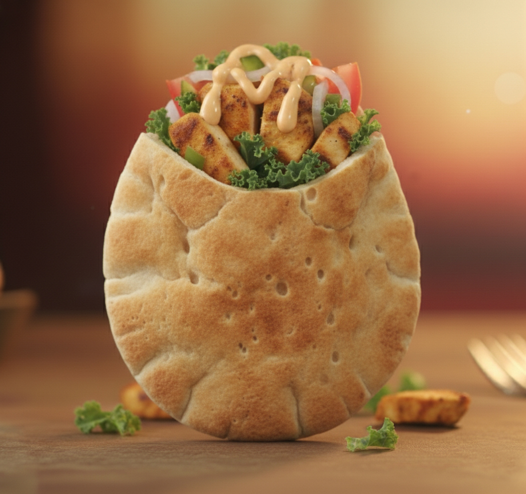 Pita bread chicken