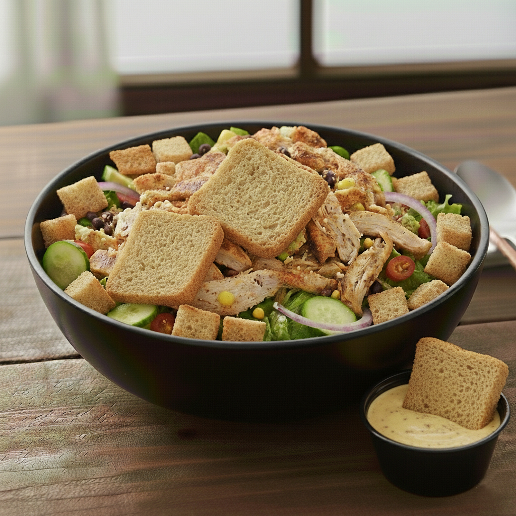 Panzenalla Chicken Salad With Balsamic Vinaigrette Dressing