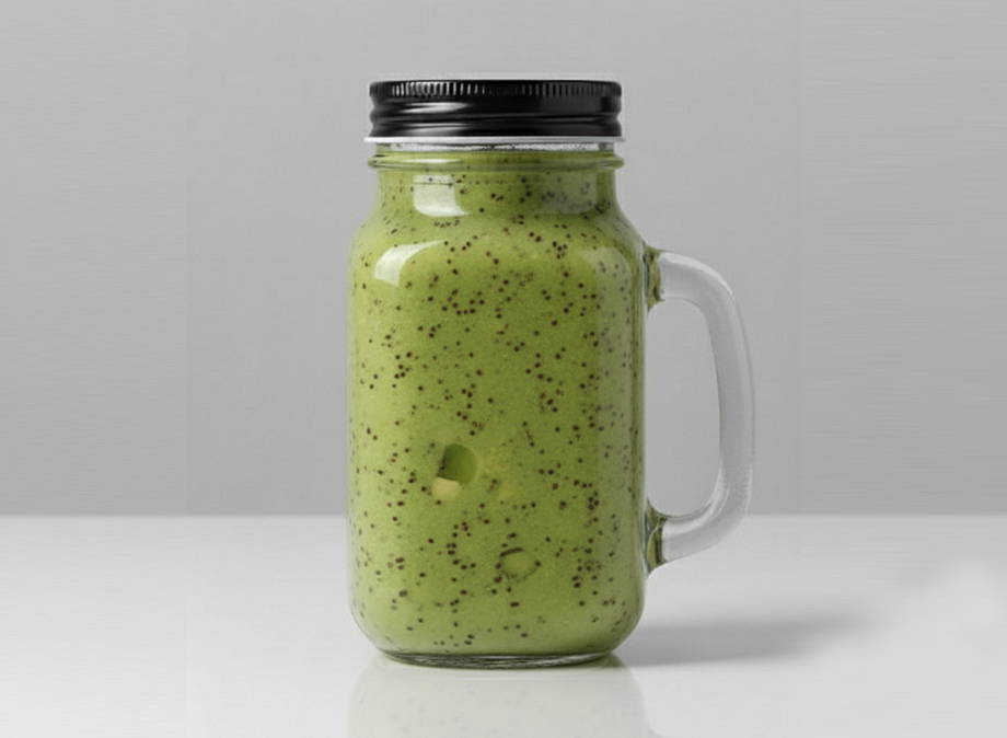 Kiwi-banana smoothie